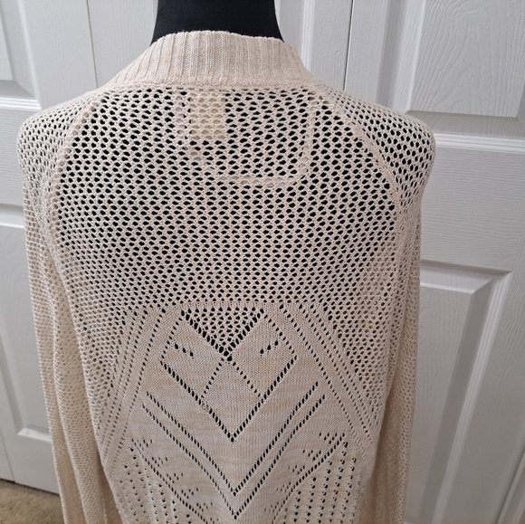 Roxy Open Front Cardigan   Size M - Picture 5 of 11